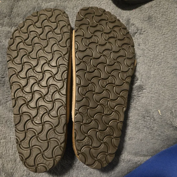 Birkenstock Kids Brown Suede Sandals - Picture 6 of 11